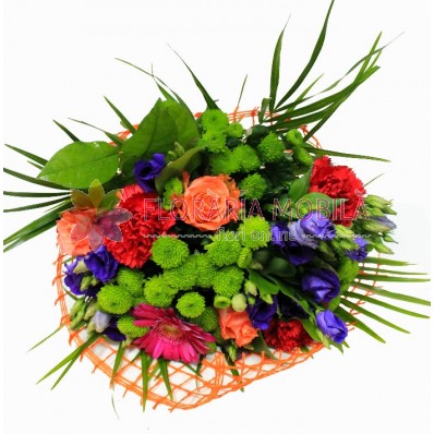 buchet mix de flori 