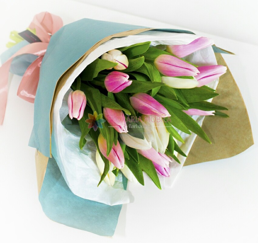 Buchet Lalele La 139 Lei Floraria Mobila