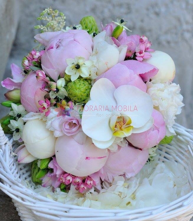 Buchet Mireasa La 290 Lei Floraria Mobila