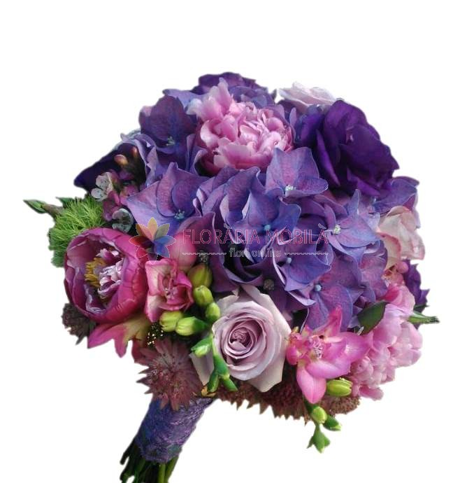 Buchet Mireasa La 290 Lei Floraria Mobila