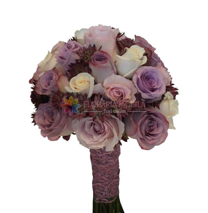 Buchet Mireasa La 290 Lei Floraria Mobila