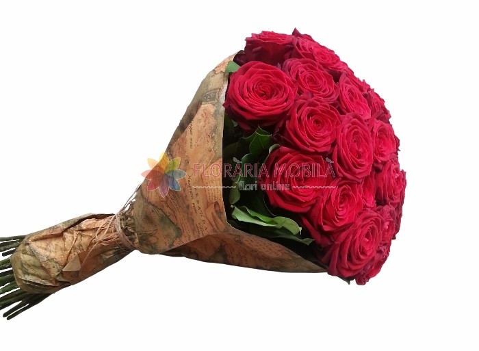 Buchet 31 Trandafiri La 439 Lei Floraria Mobila