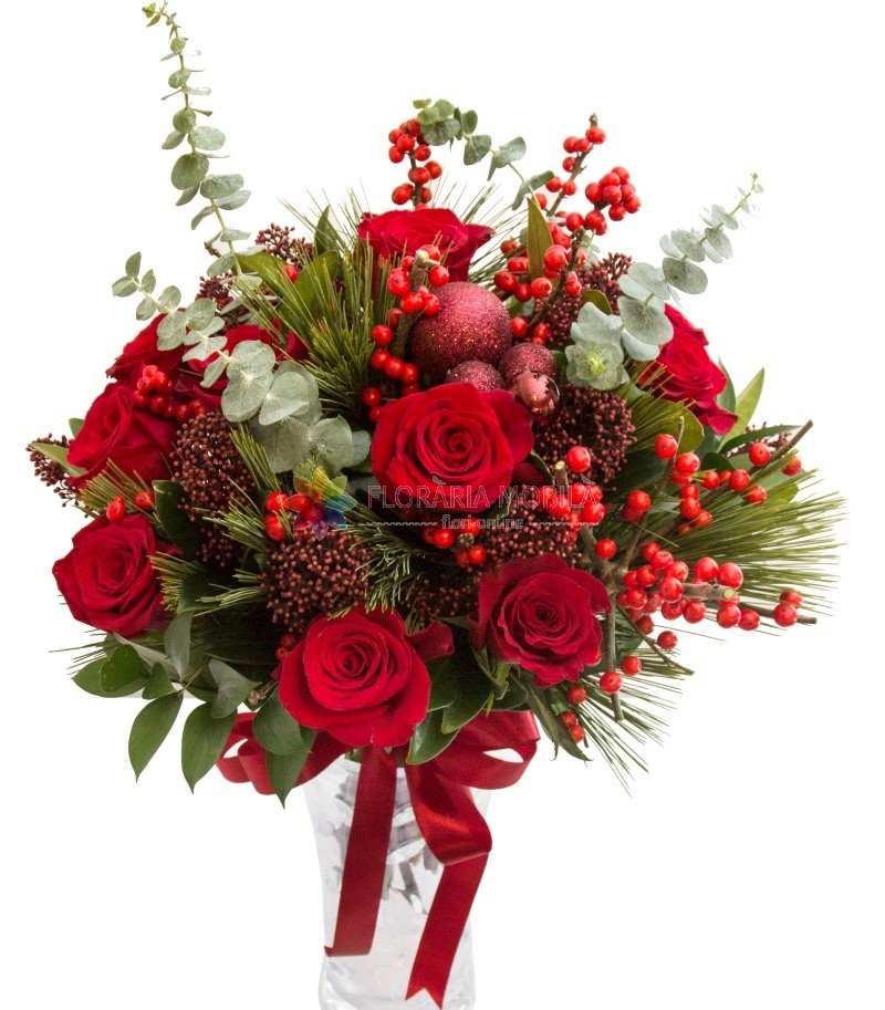 Buchet Flori Iarna La 260 Lei Floraria Mobila