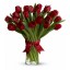 buchet lalele rosii